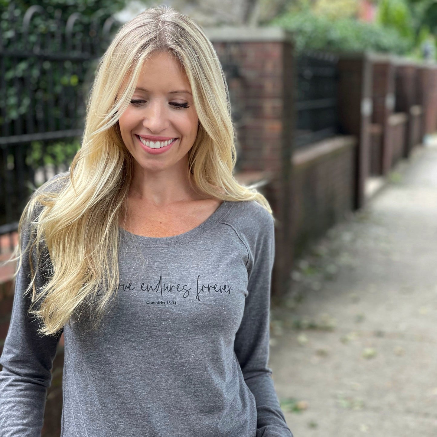 His Love Endures Forever Tunic Tee