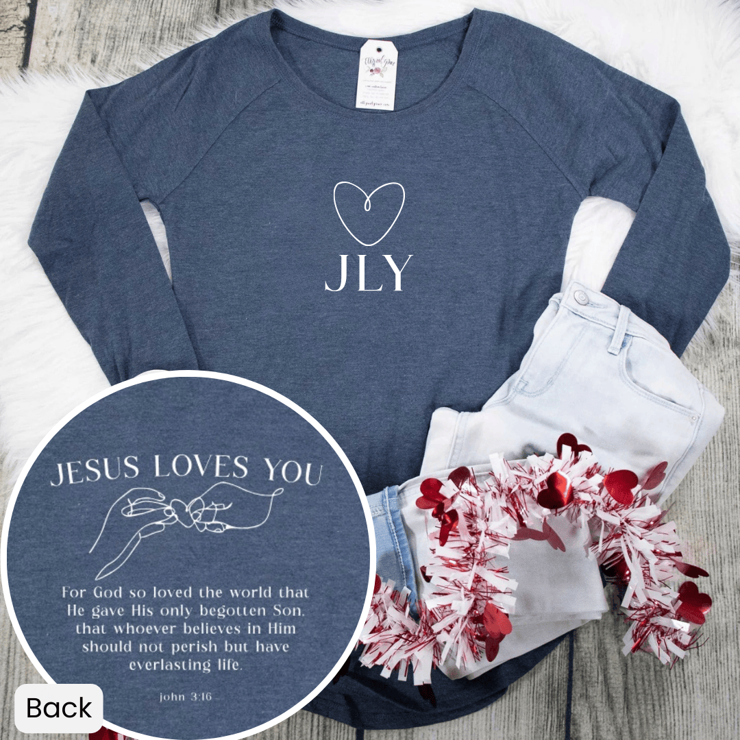 JLY (Jesus Loves You) Tunic Tee