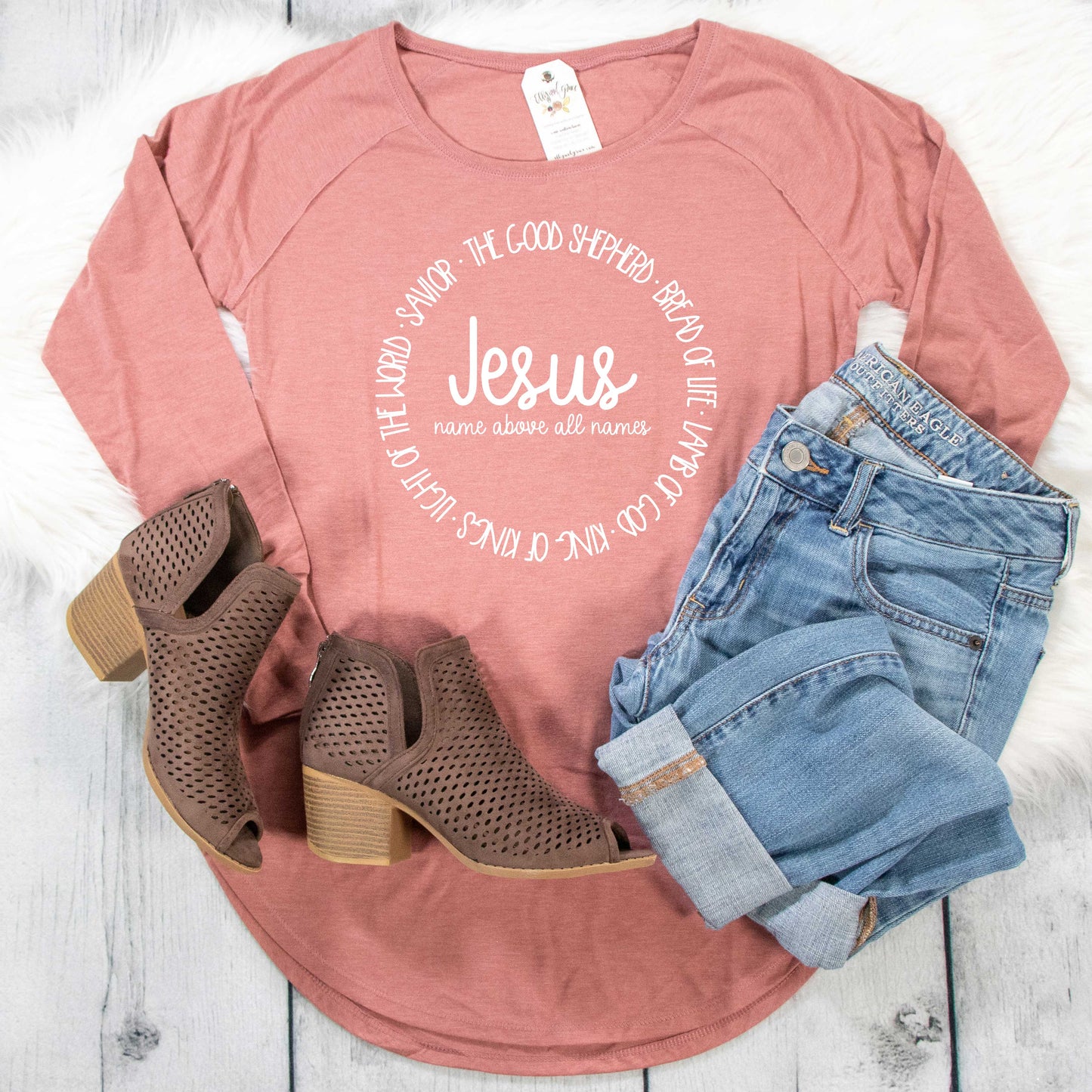 Name Above All Names Tunic Tee