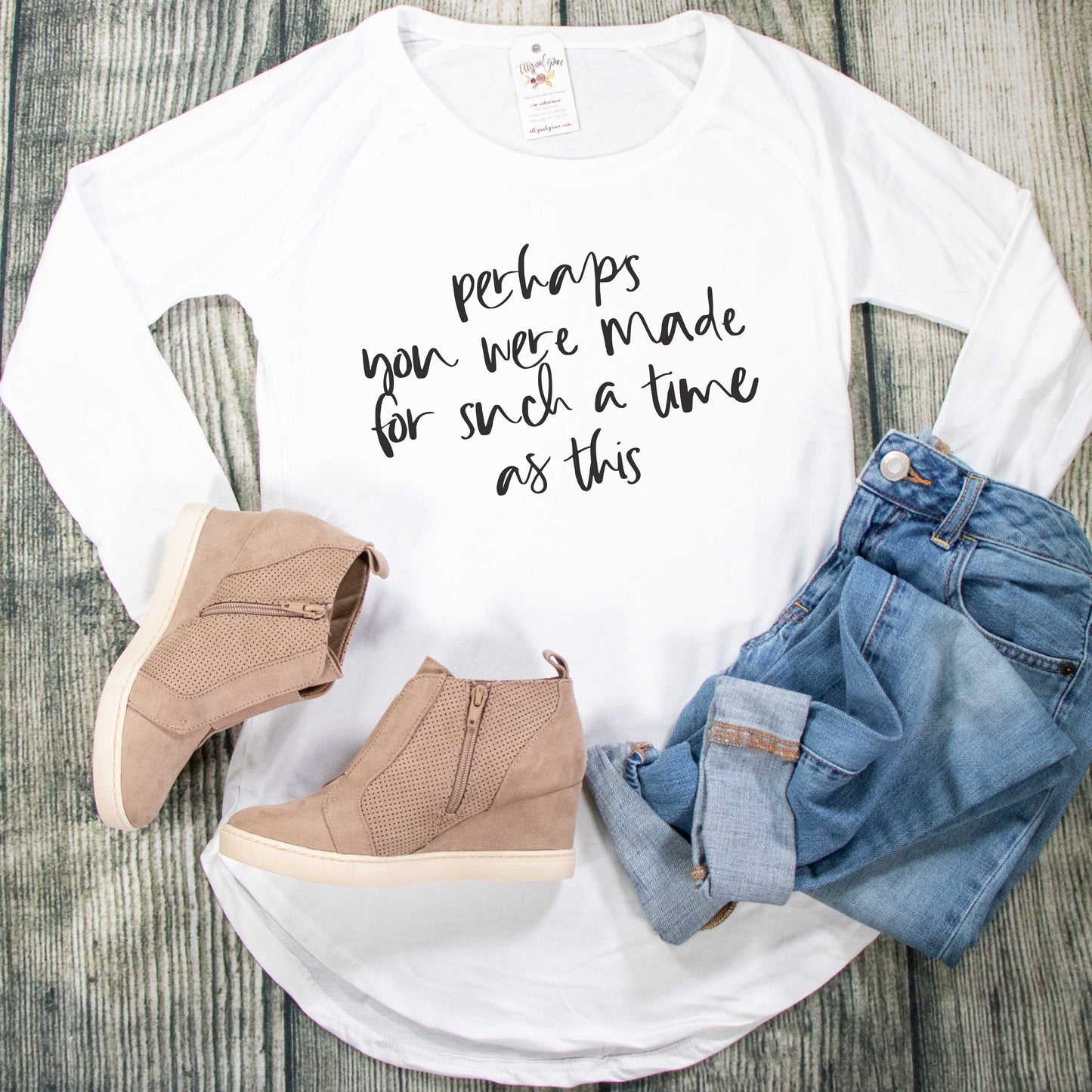 Perhaps You Were Made for Such a Time as This Tunic Tee