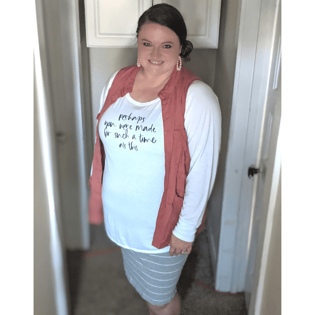 Perhaps You Were Made for Such a Time as This Tunic Tee