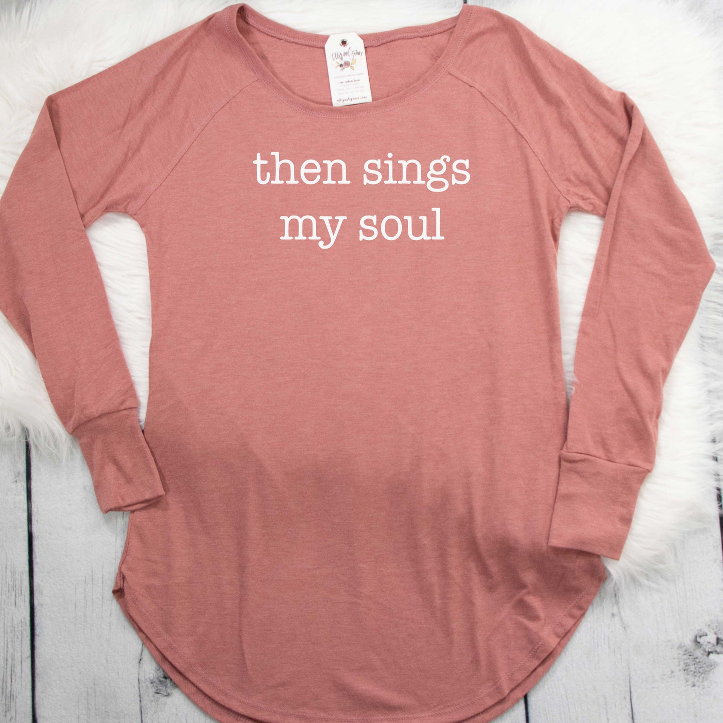 Then Sings My Soul Tunic Tee