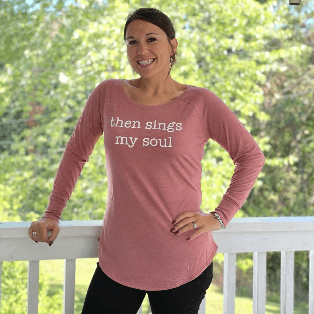 Then Sings My Soul Tunic Tee