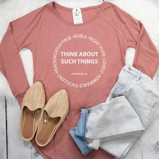 Think About Such Things Tunic Tee