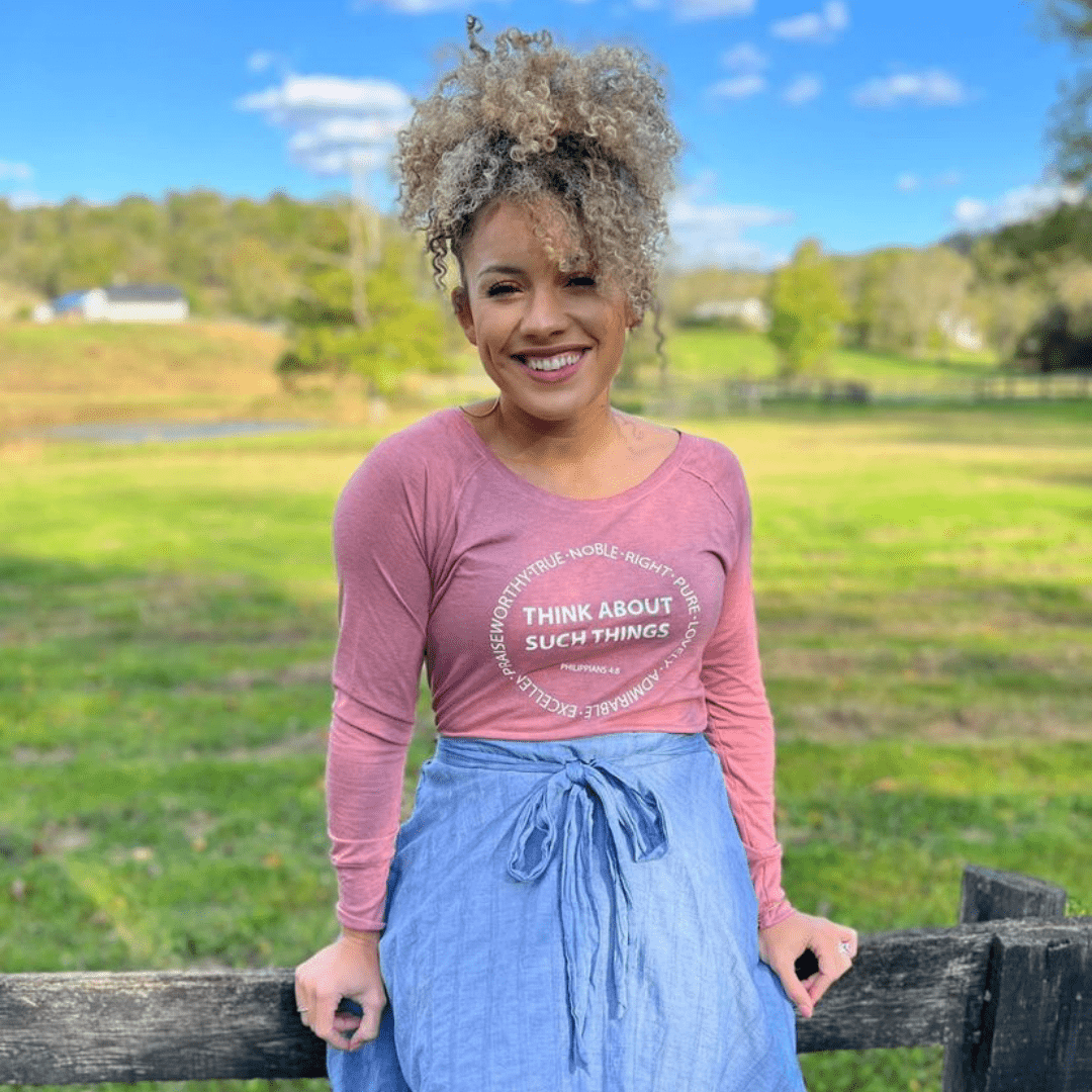 Think About Such Things Tunic Tee