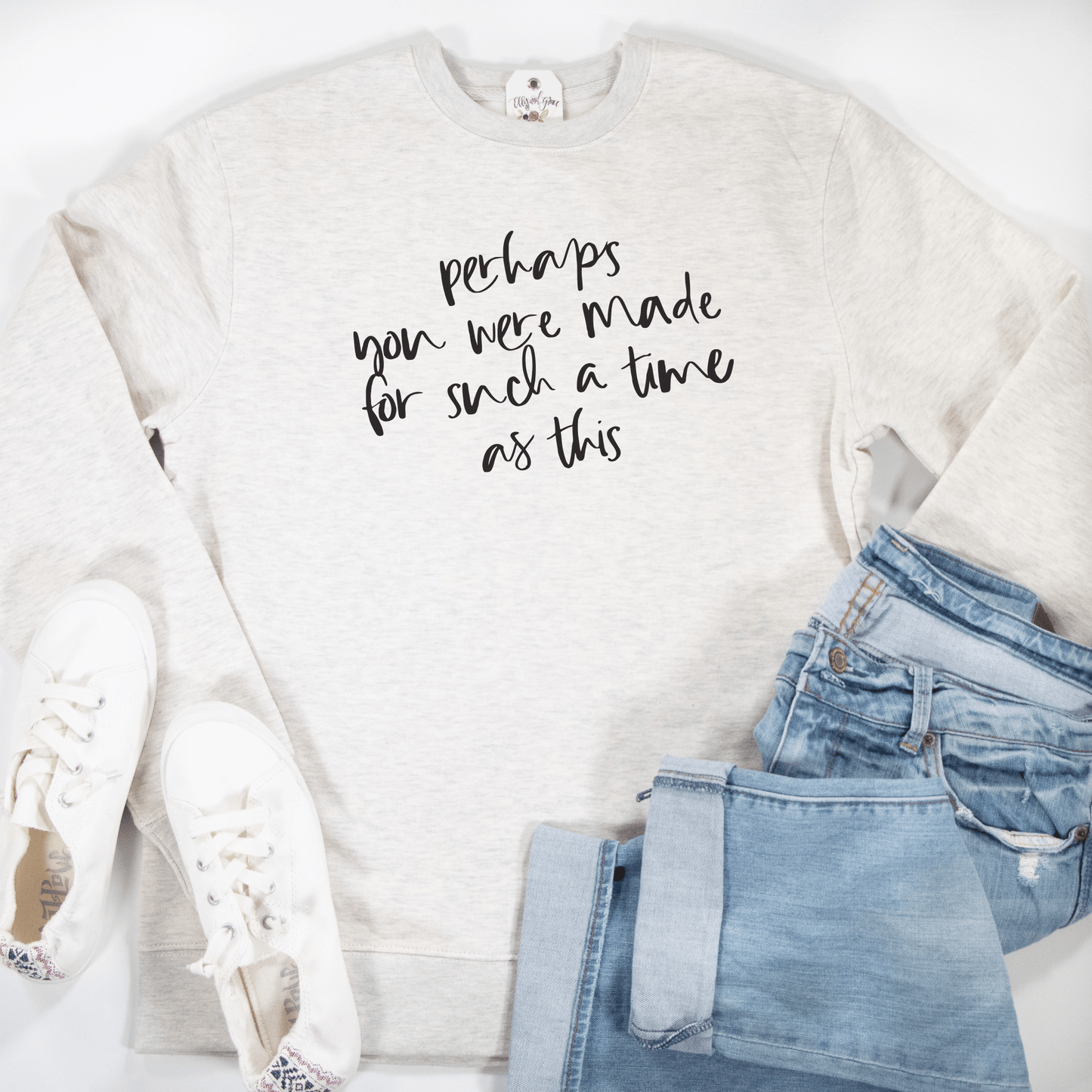Perhaps You Were Made for Such a Time as This Classic Sweatshirt