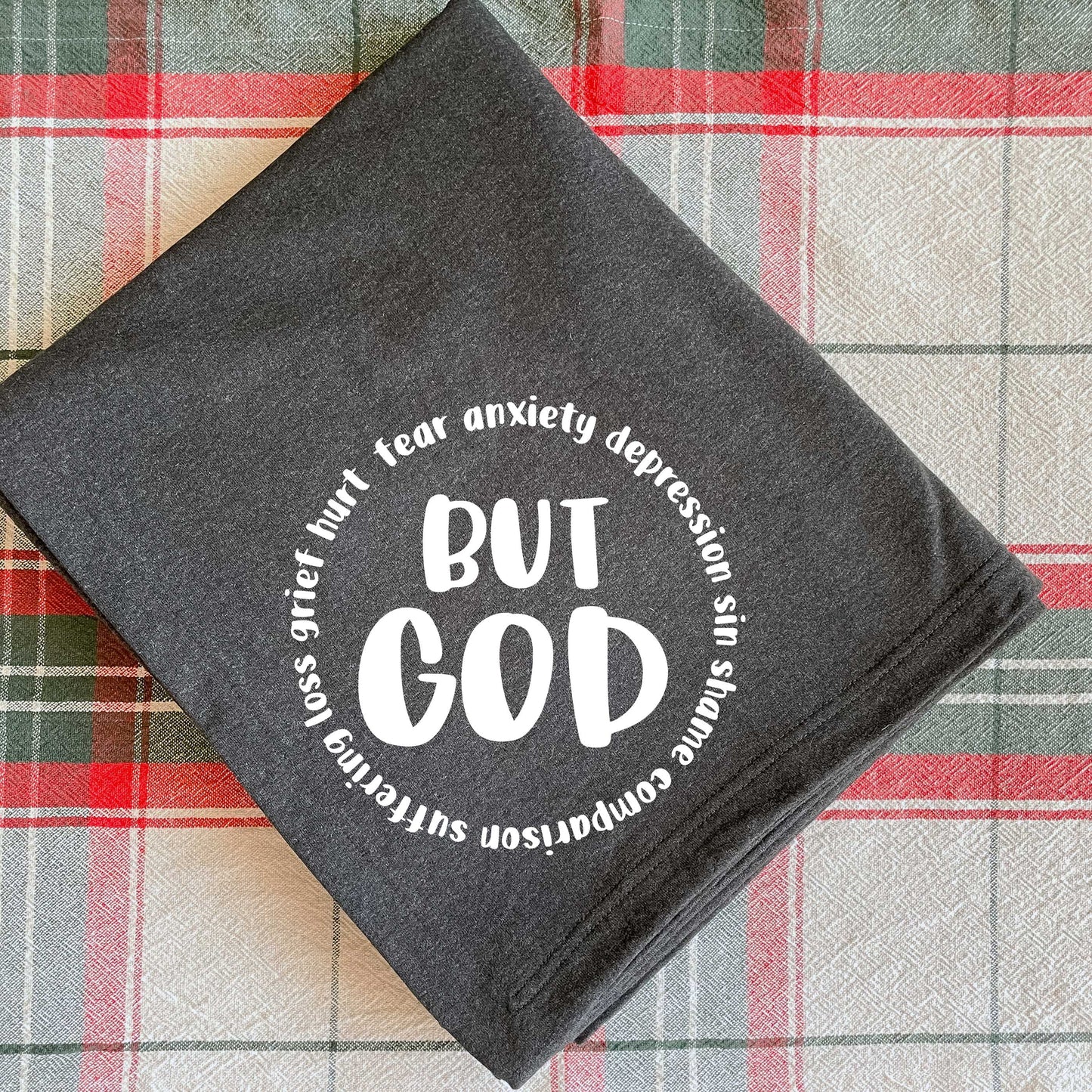 But God Fleece Blanket