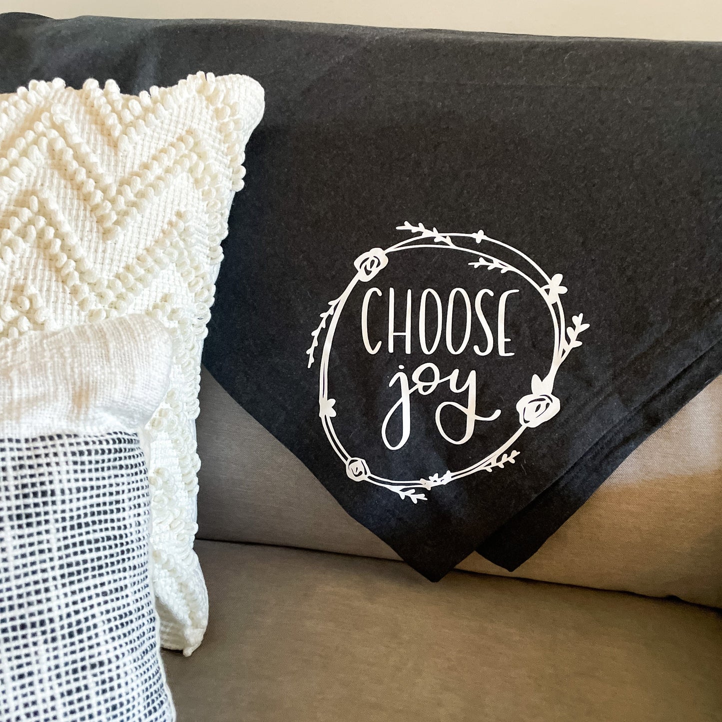 Choose Joy Fleece Blanket