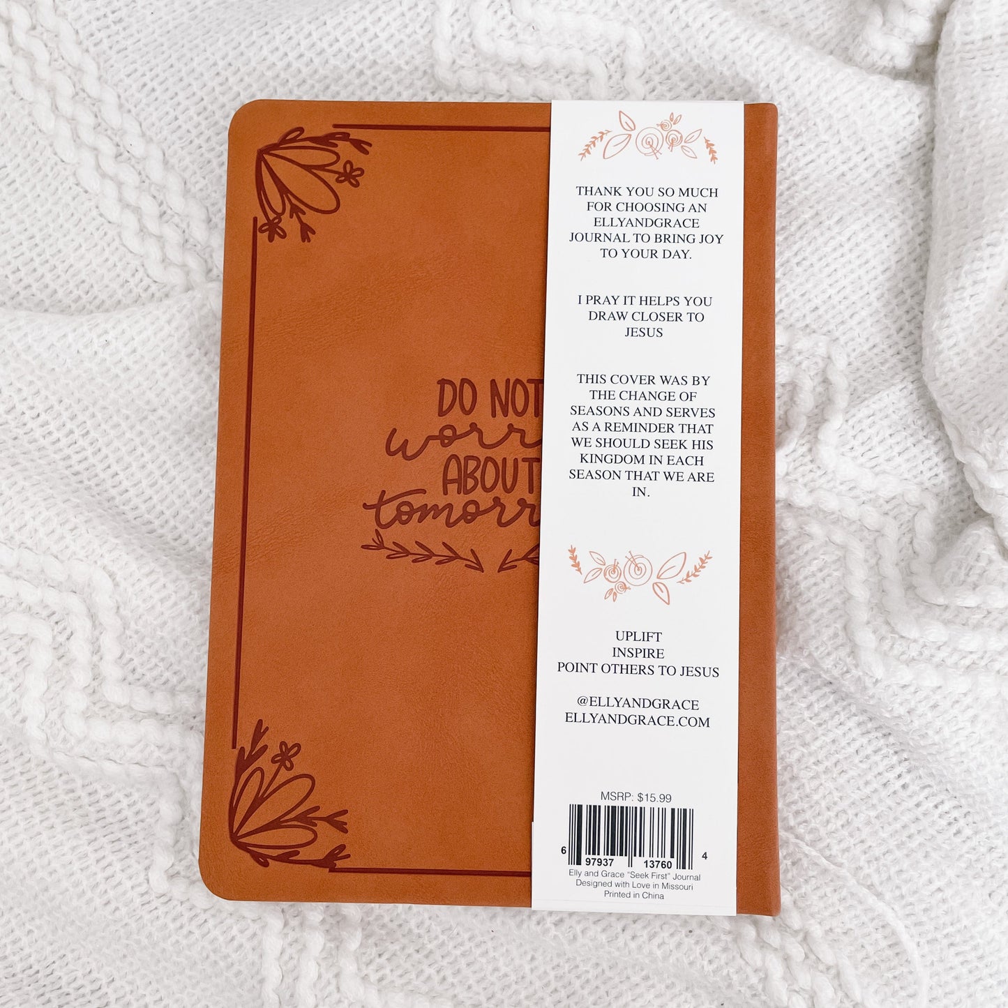 Seek First Elly and Grace Journal