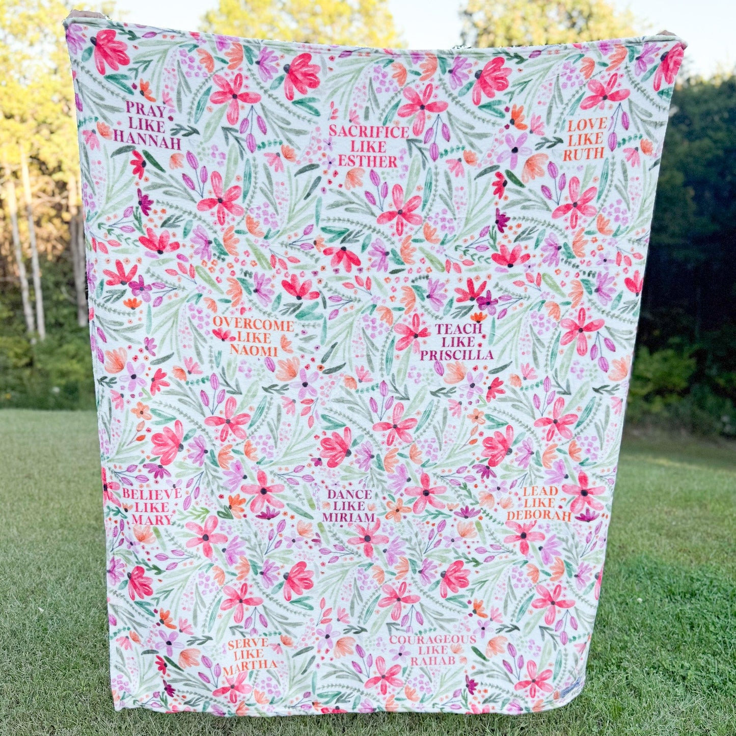 Women of the Bible Fleece Blanket