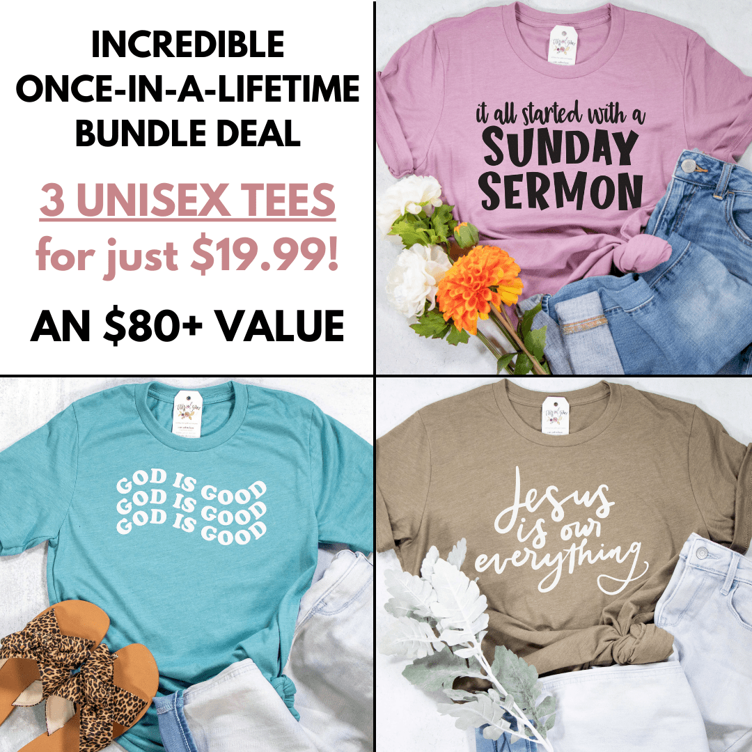 Three Mystery Unisex Shirt Grab Bag: 75% OFF!