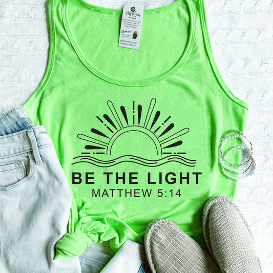 Be The Light Tank Top