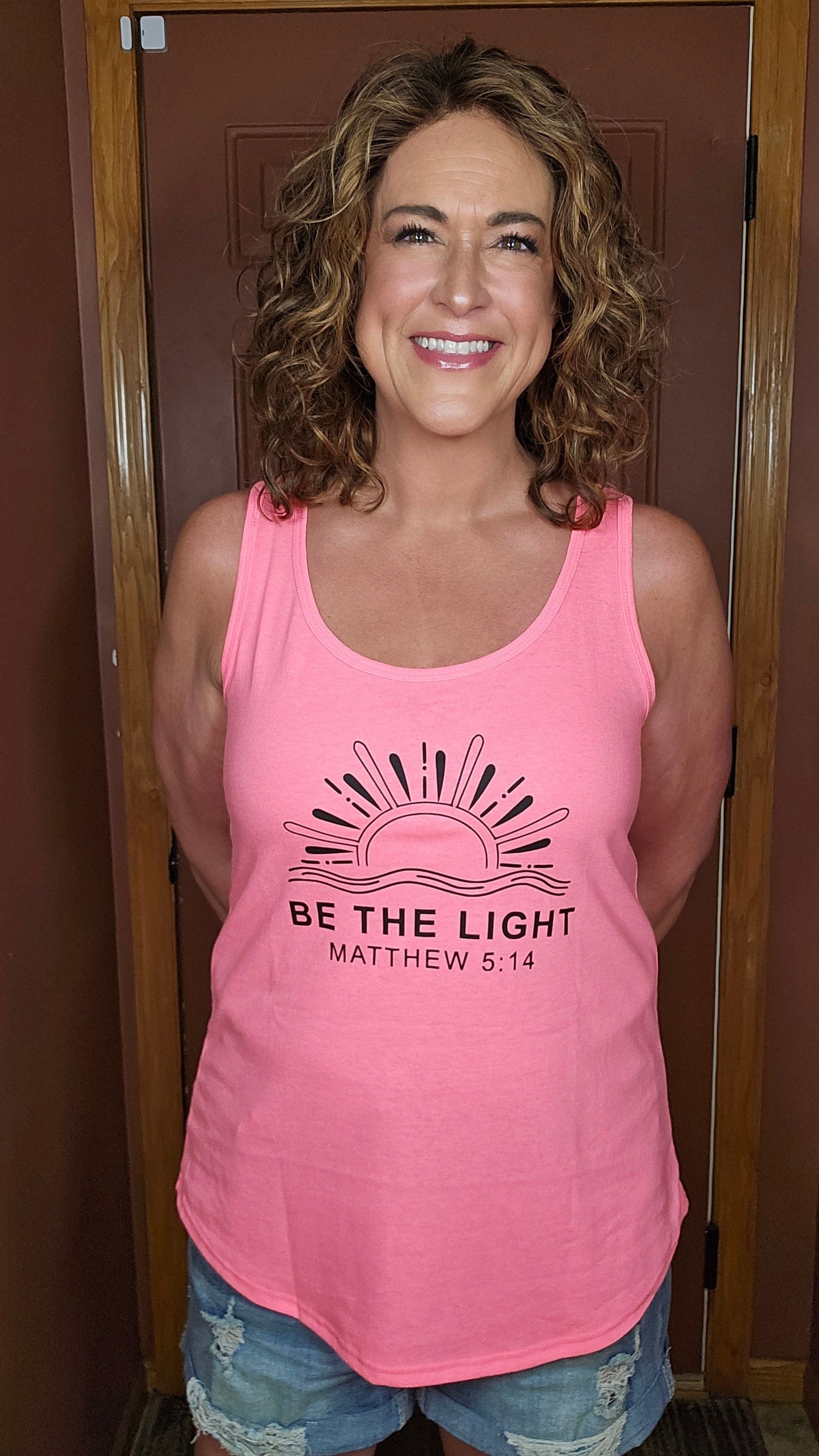 Be The Light Tank Top