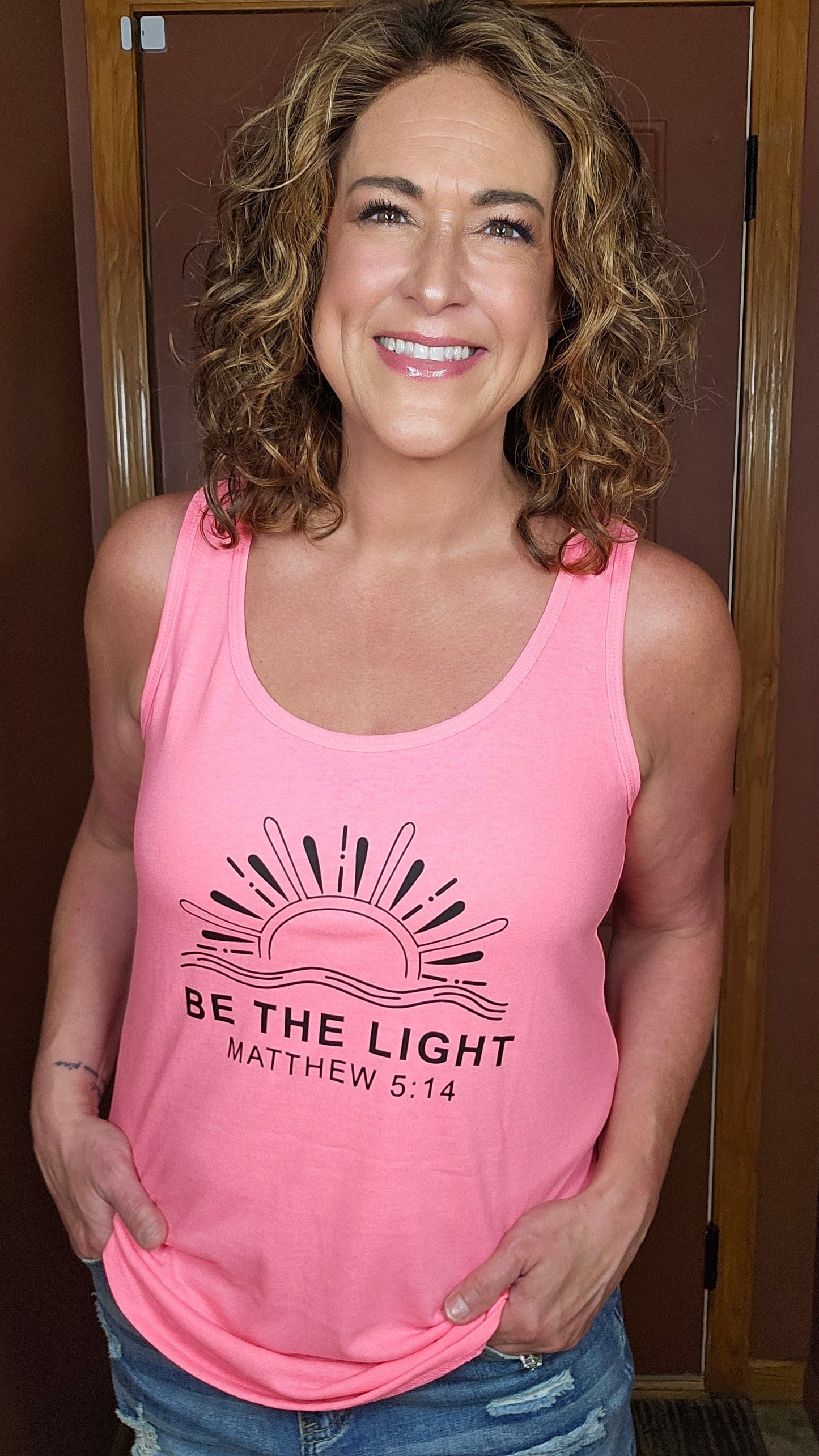Be The Light Tank Top