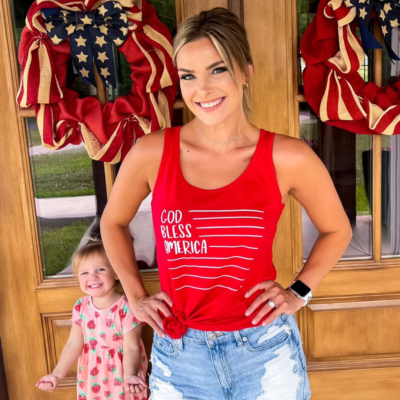 God Bless America Tank Top