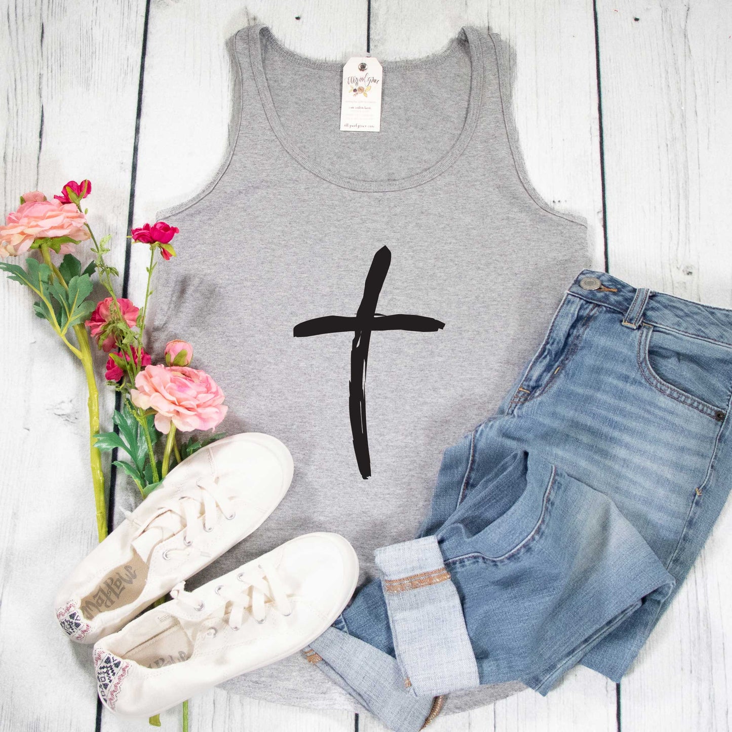 Cross Tank Top