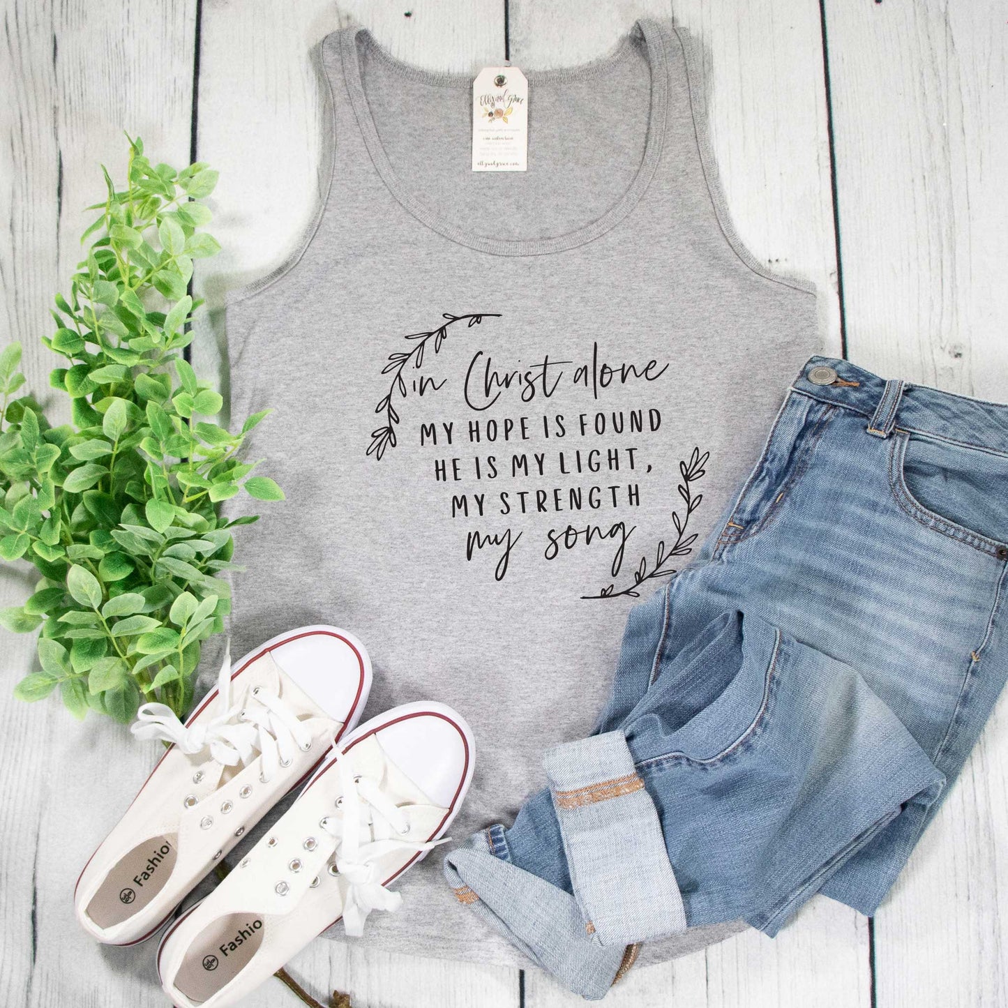 In Christ Alone Tank Top