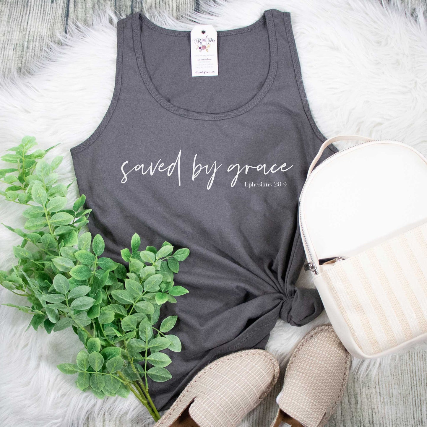 Saved by Grace Tank Top