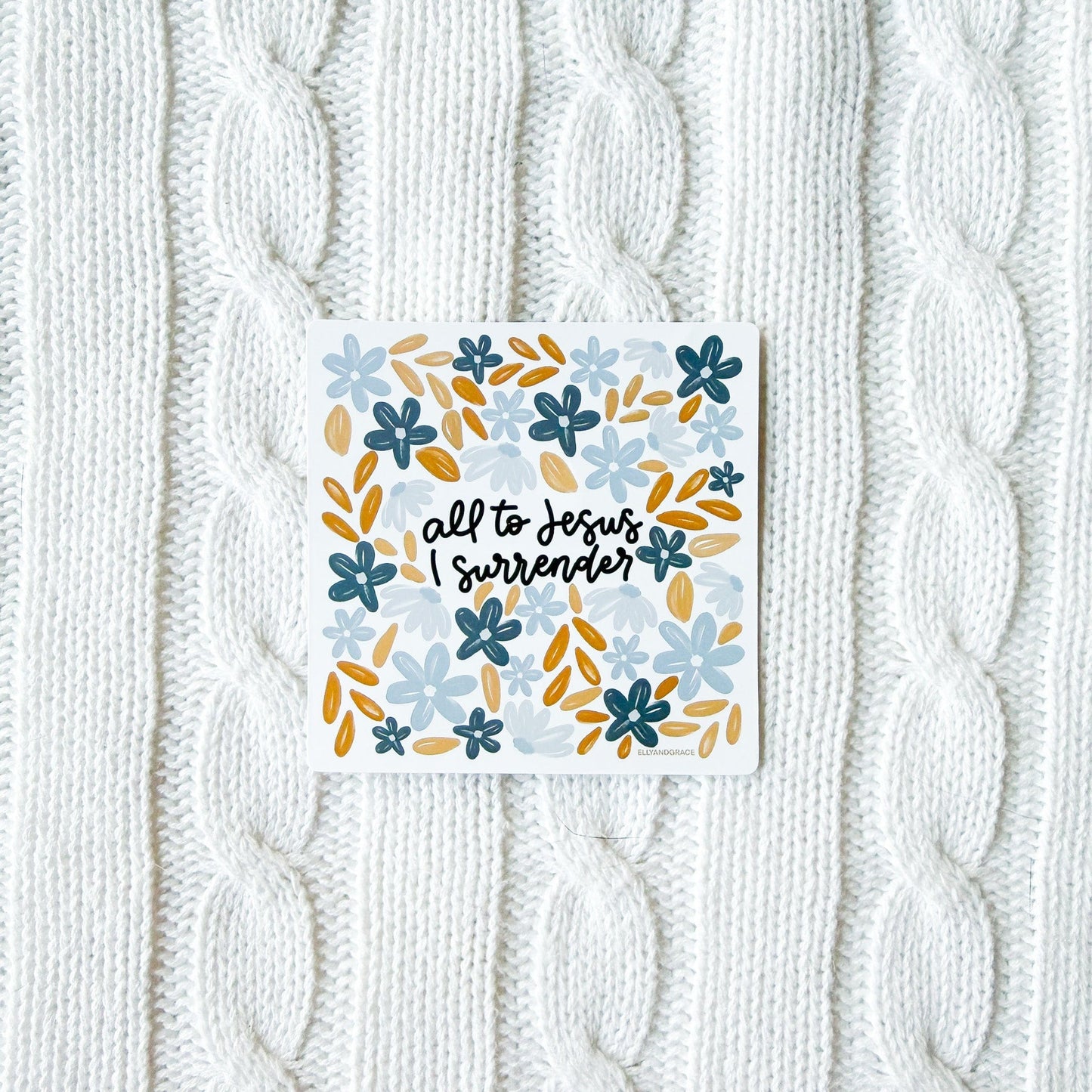 All to Jesus I Surrender Sticker