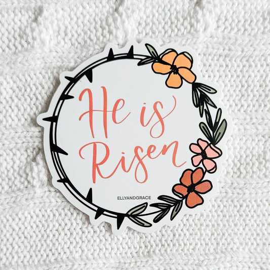 He is Risen Sticker