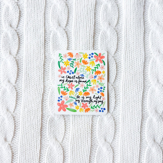 In Christ Alone Sticker