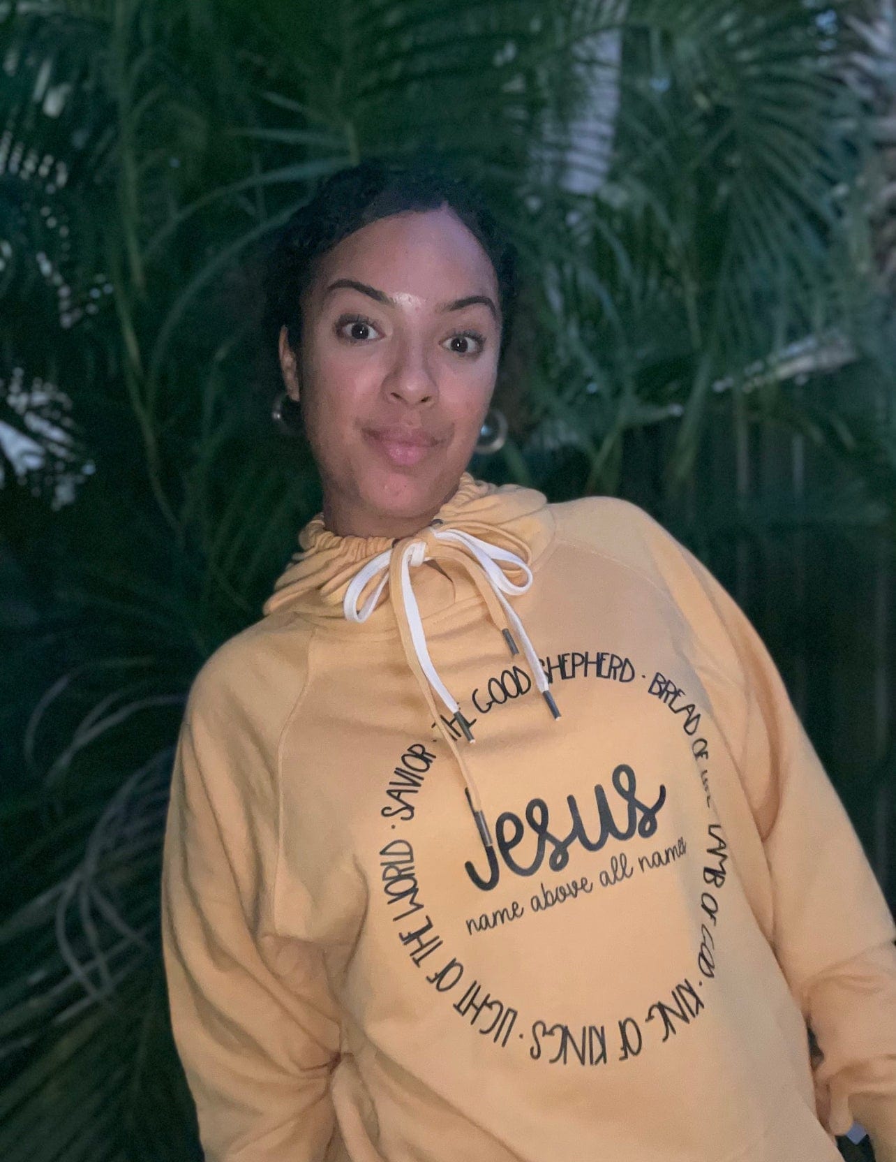 Name Above All Names Lightweight Terry Hoodie