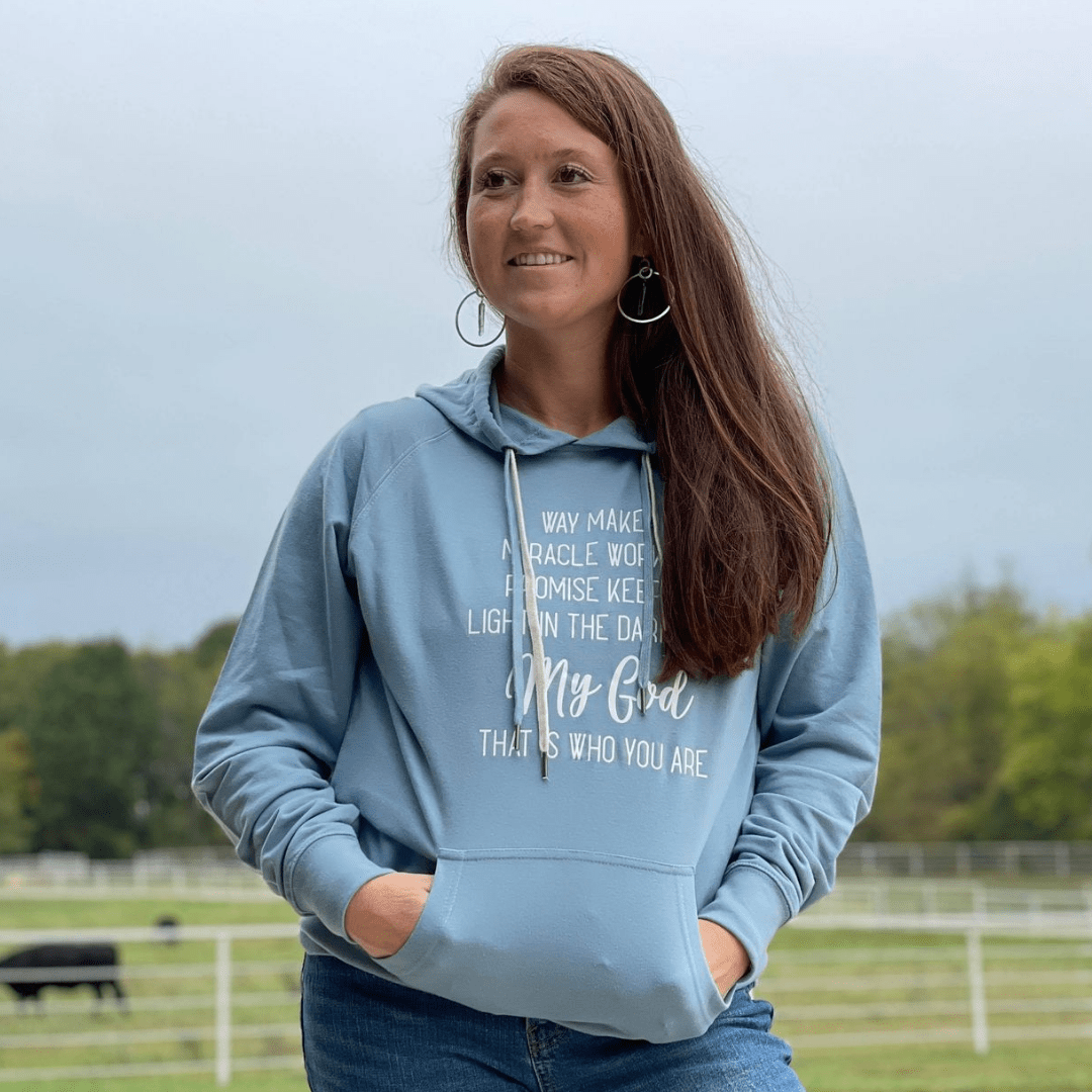 Way Maker Lightweight Terry Hoodie