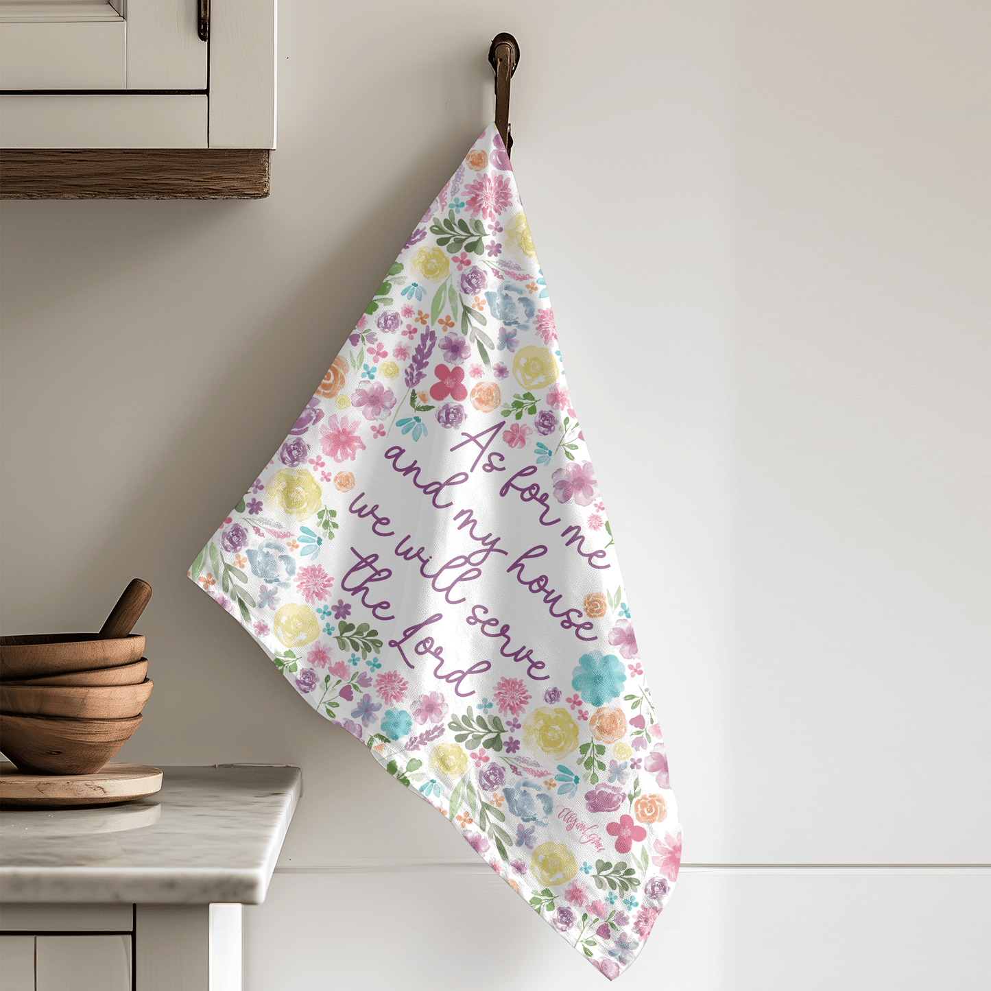 As For Me and My House Tea Towel