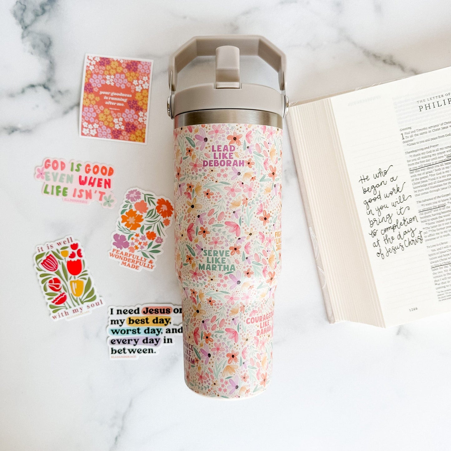 30oz Women Of the Bible Stainless Steel Insulated Tumbler