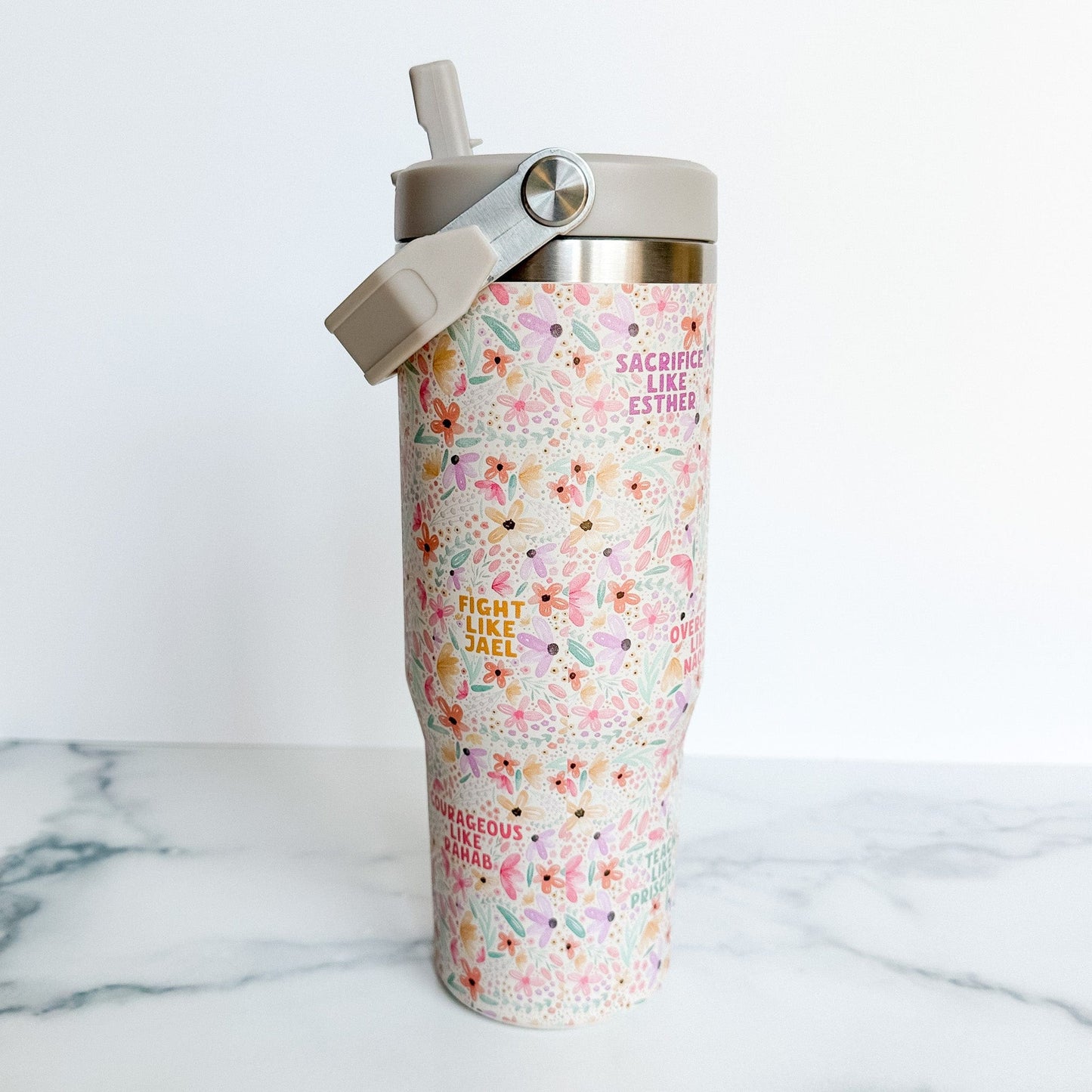 30oz Women Of the Bible Stainless Steel Insulated Tumbler