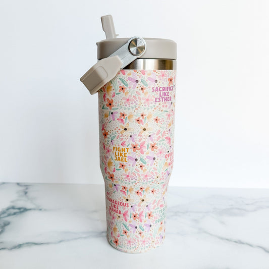 30oz Women Of the Bible Stainless Steel Insulated Tumbler