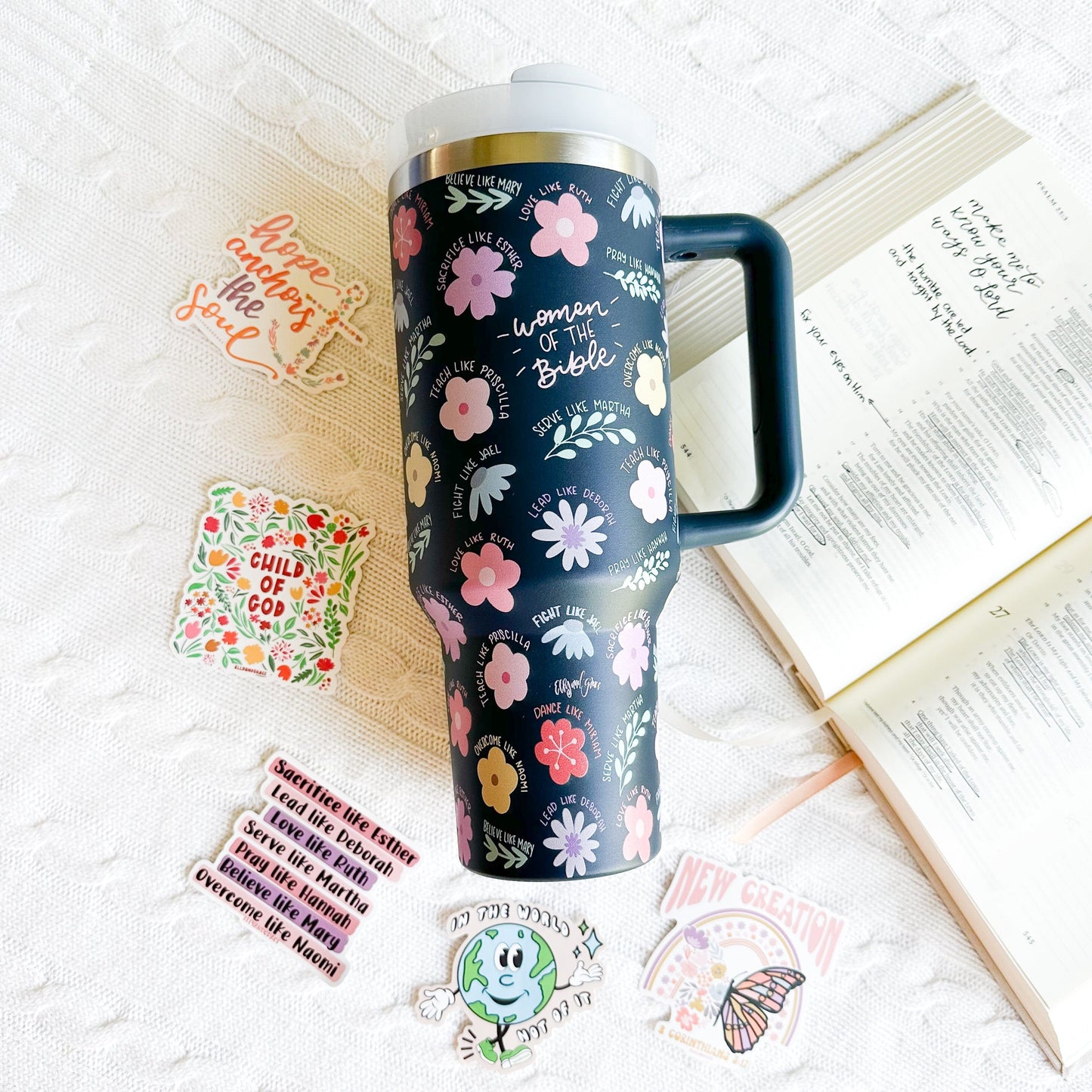 Women Of the Bible 40oz Stainless Steel Insulated Tumbler