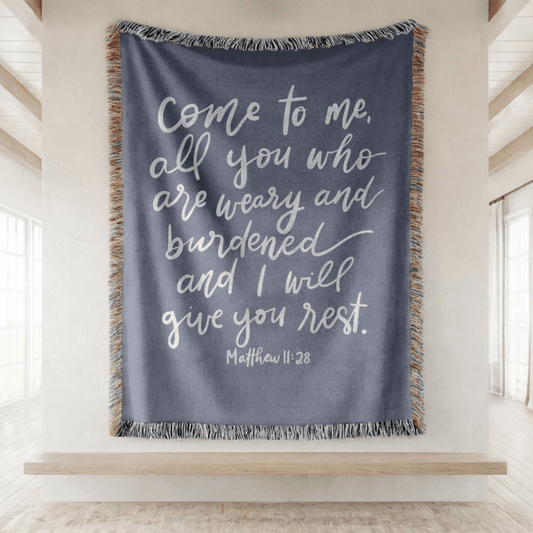 Come To Me Woven Blanket