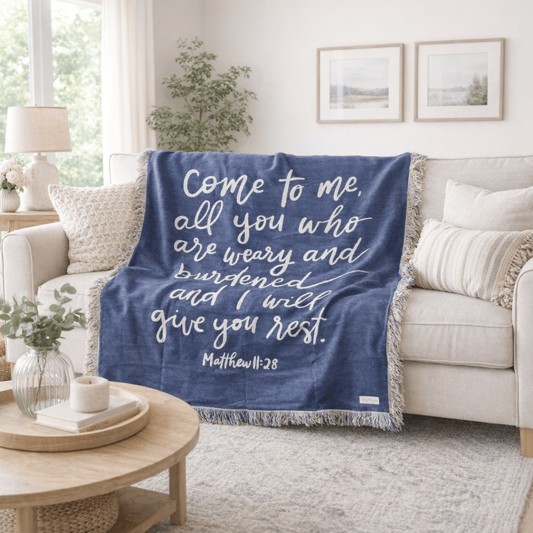Come To Me Woven Blanket