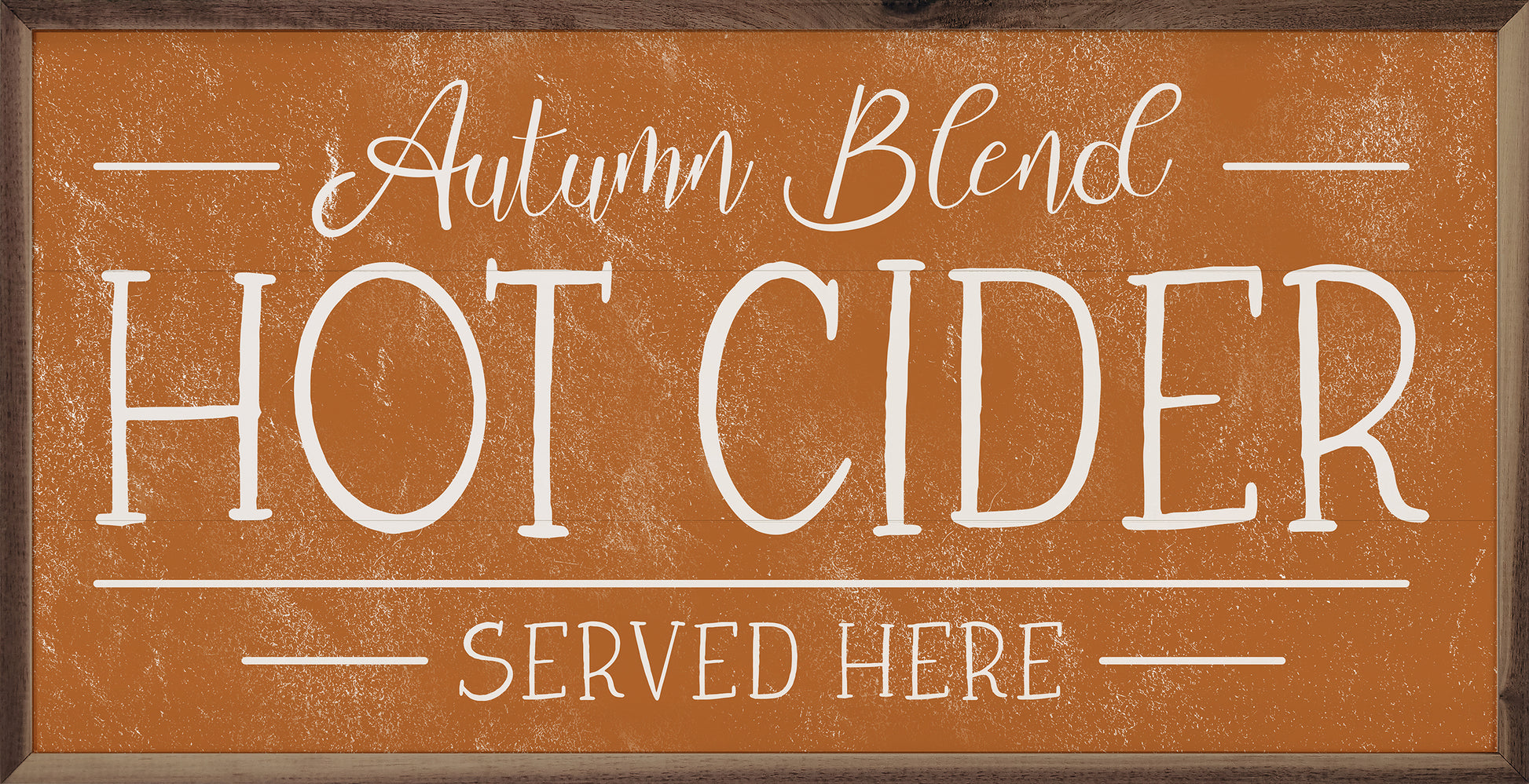 Autumn Blend Hot Cider Served Here Orange image 1