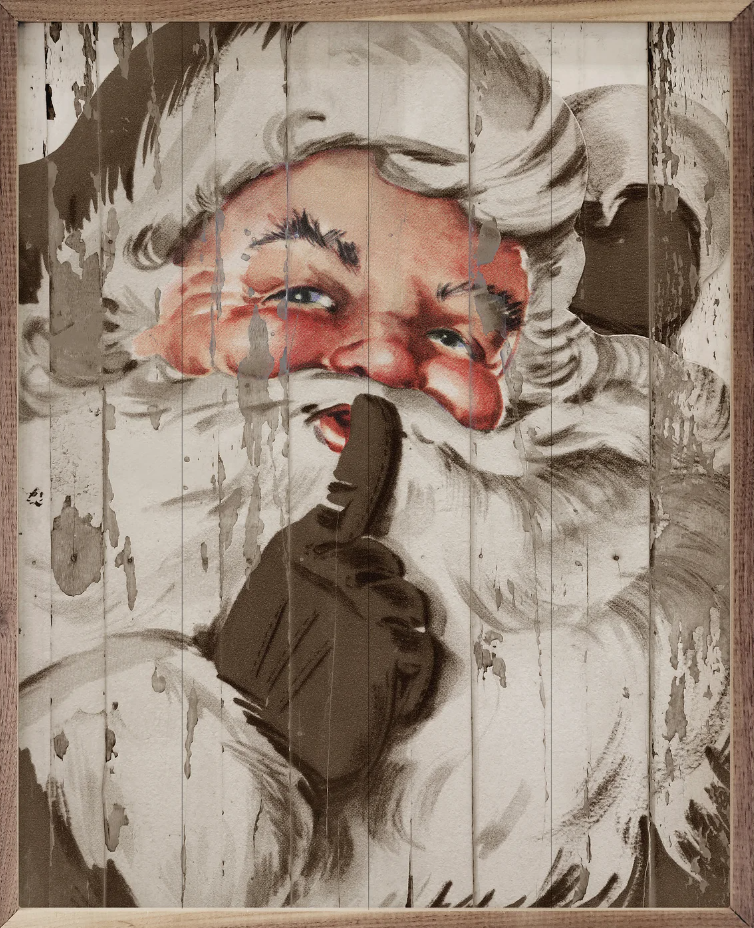 Santa Be Quiet Shh Beige image 1