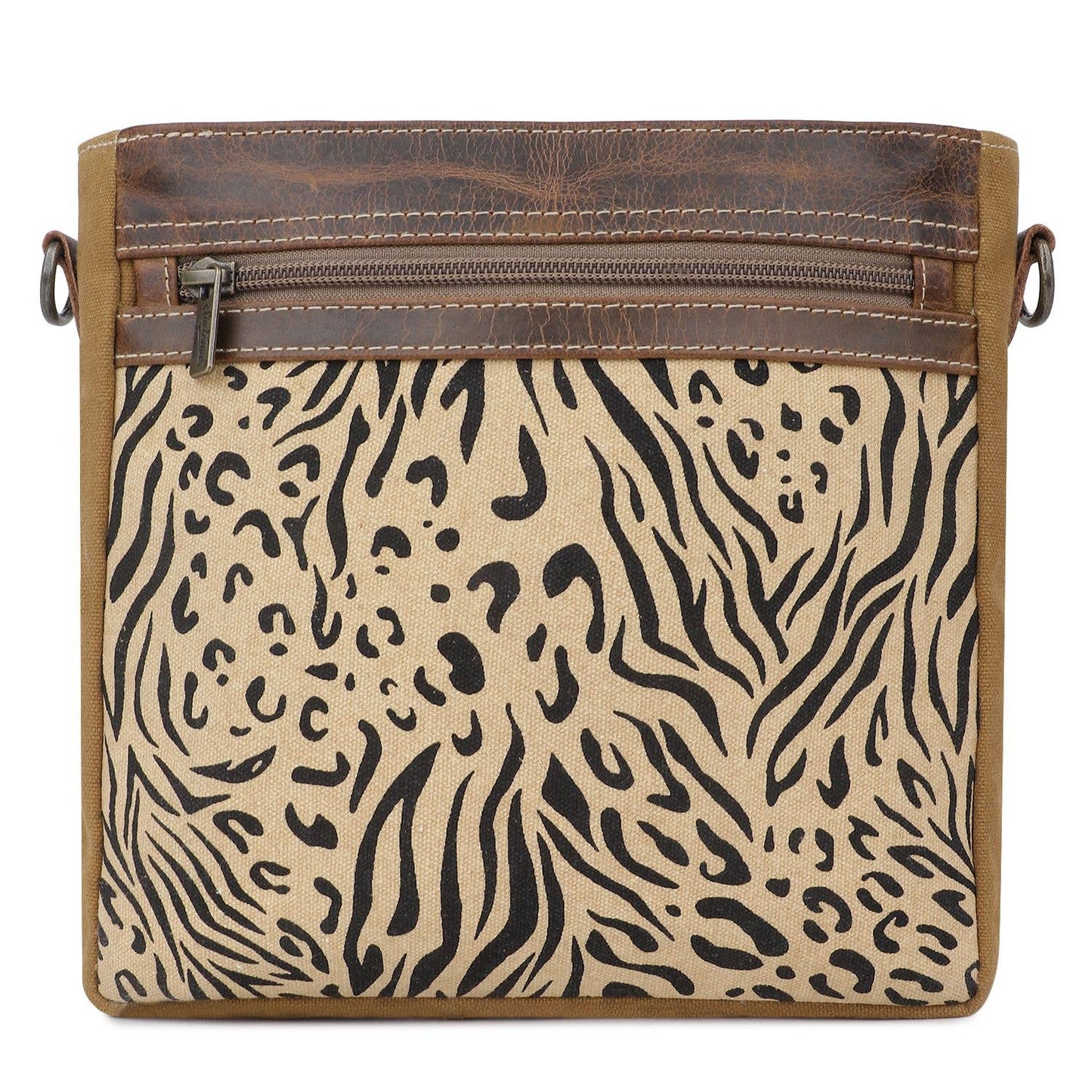 Canvas & Leather Crossbody