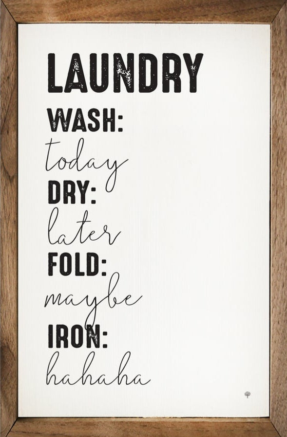 Laundry Schedule White image 0