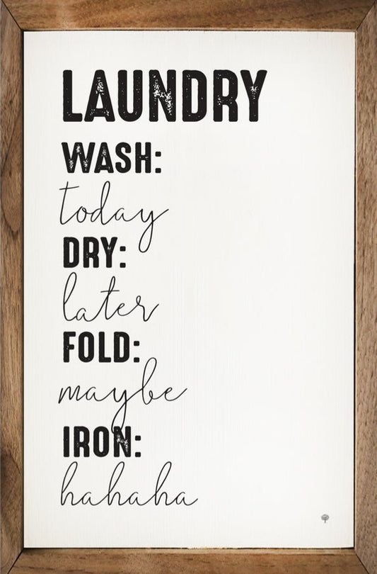 Laundry Schedule White image 0