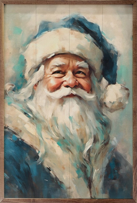 Blue Santa Portrait image 0