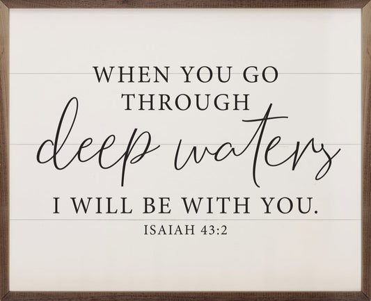Deep Waters Isaiah 43:2 image 0