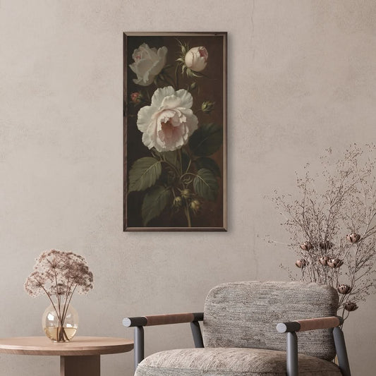 Vintage Ivory Peonies image 0