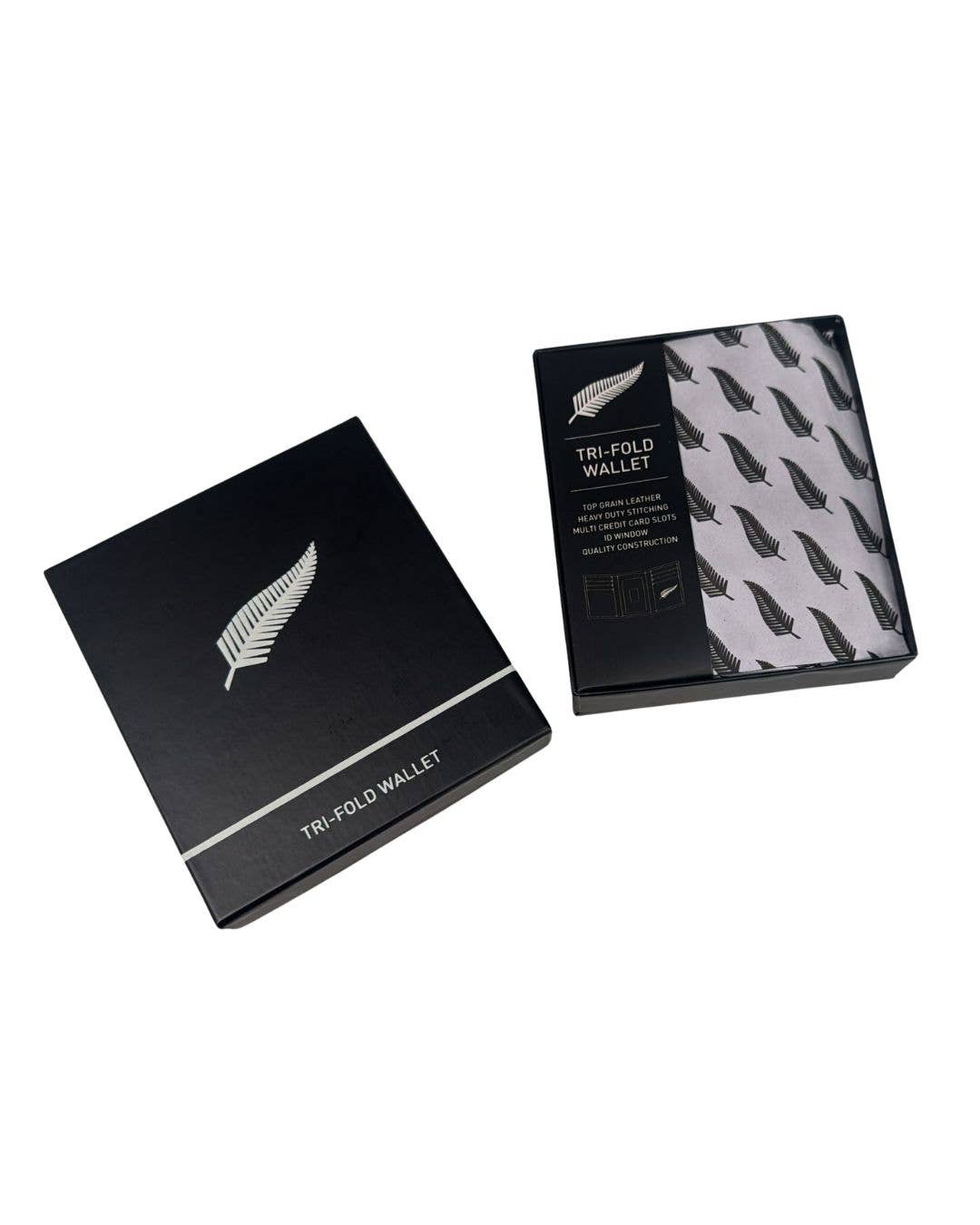 Men’s Tri-Fold RFID Leather Wallet Wellington