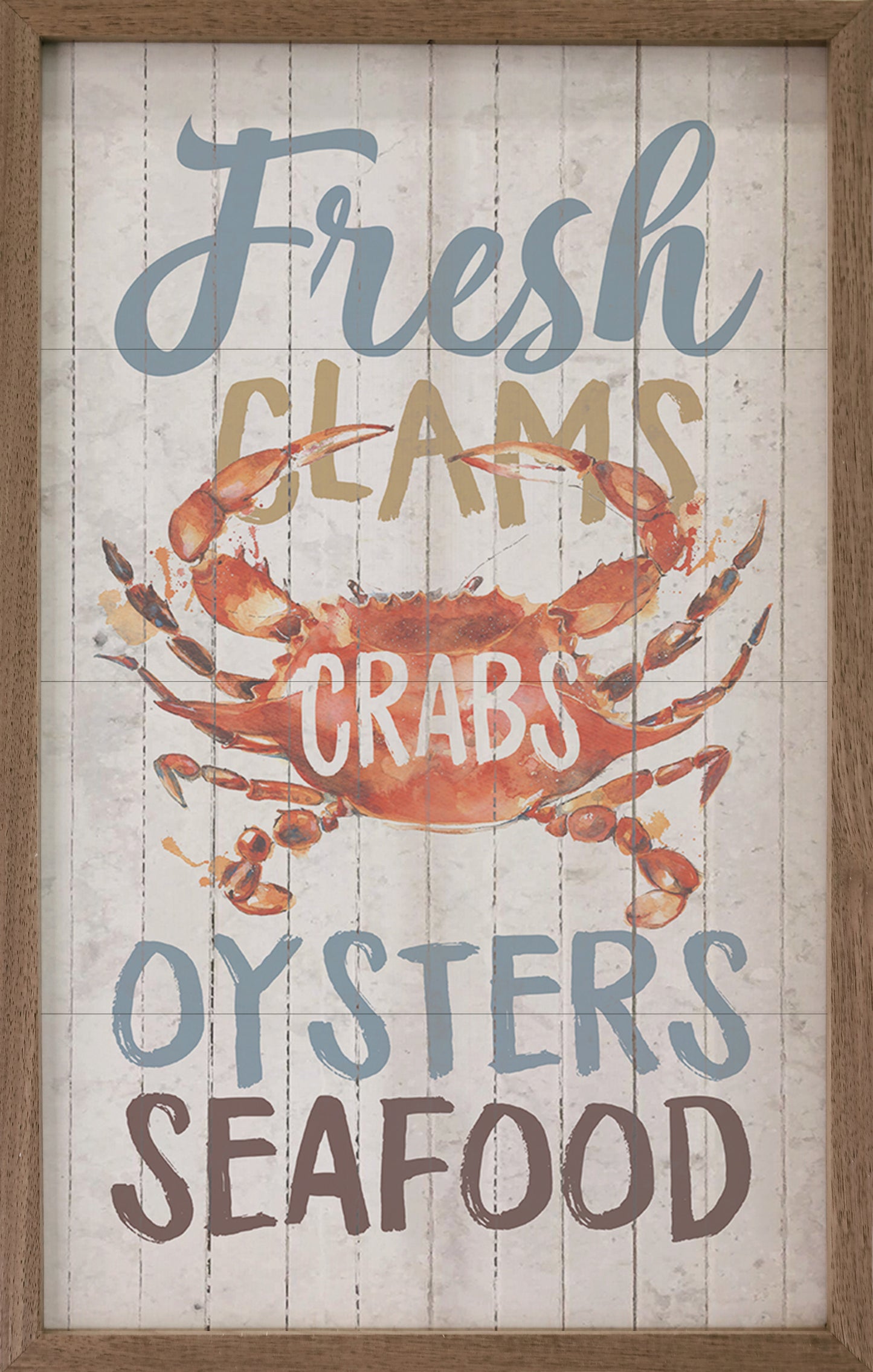 Fresh Seafood Crab Whitewash image 0