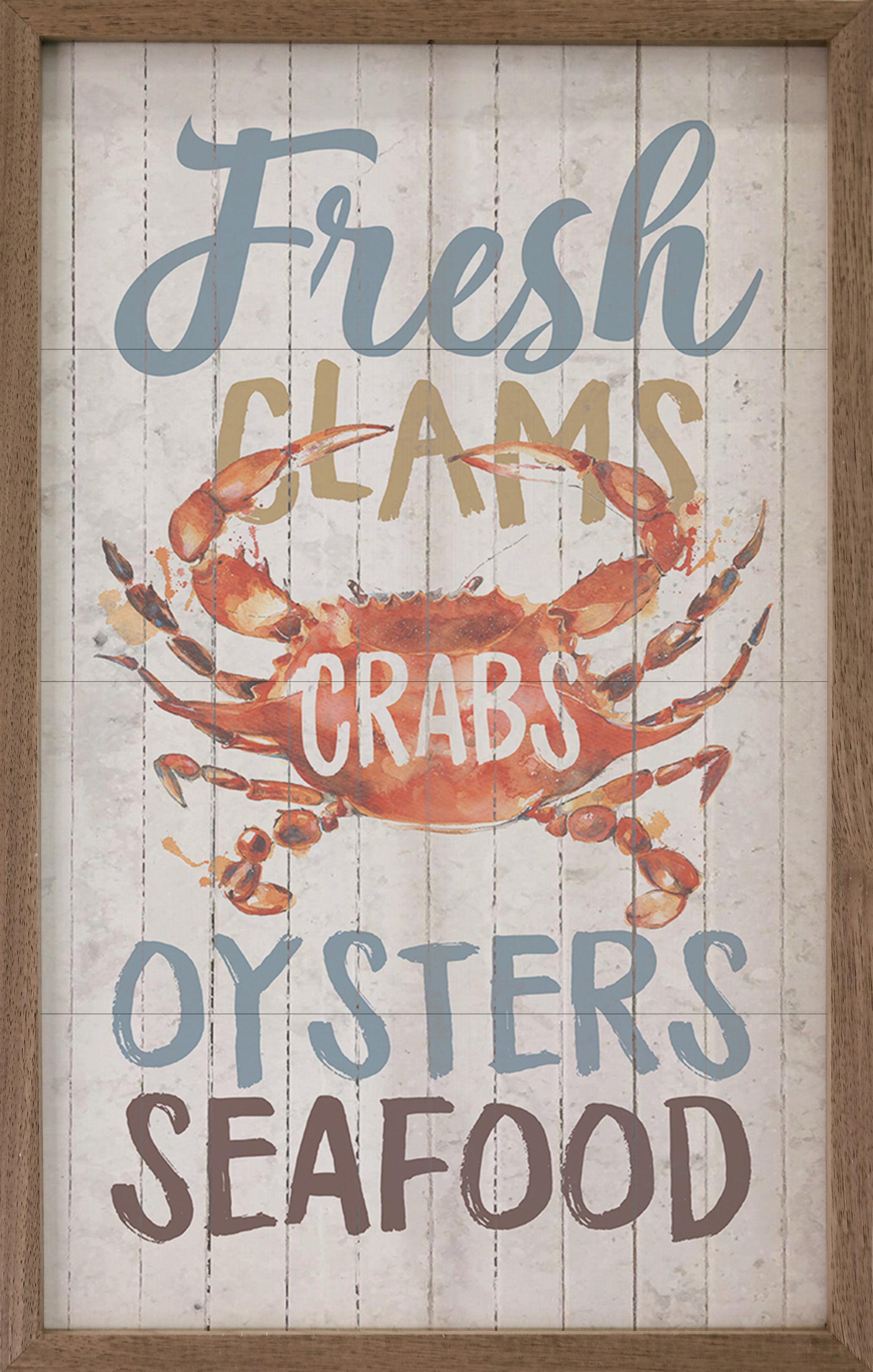 Fresh Seafood Crab Whitewash image 0