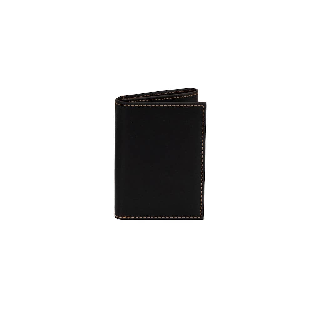 Men’s Tri-Fold RFID Leather Wallet Wellington