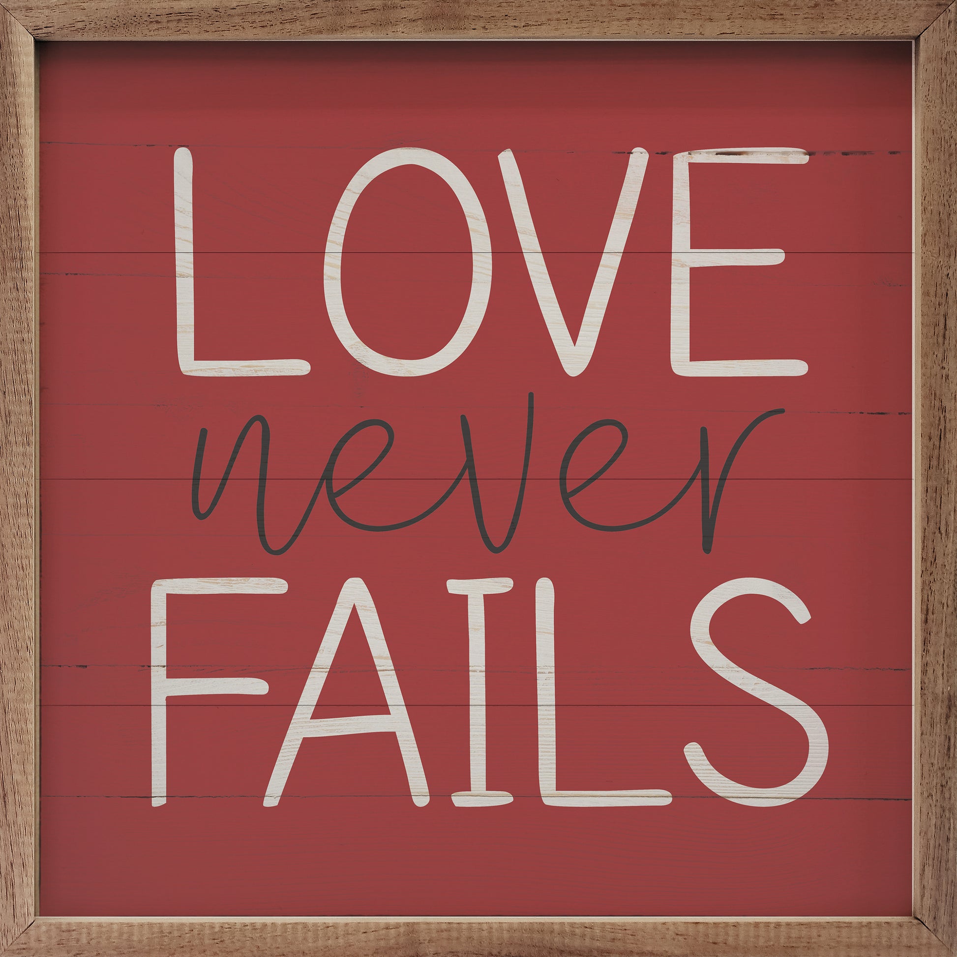 Love Never Fails Red image 0