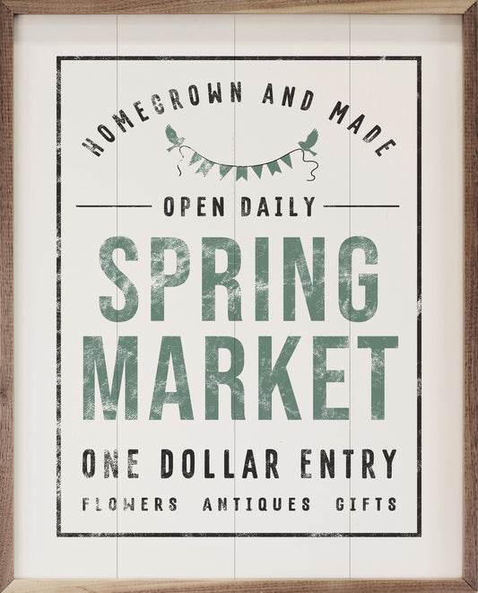Open Daily Spring Market White image 0