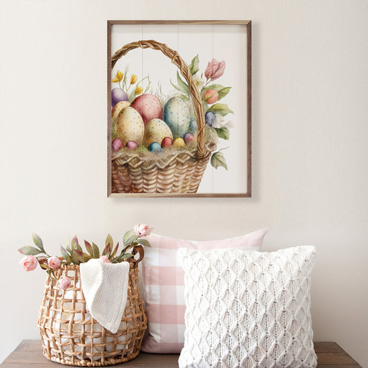 Easter Egg Basket Left image 0