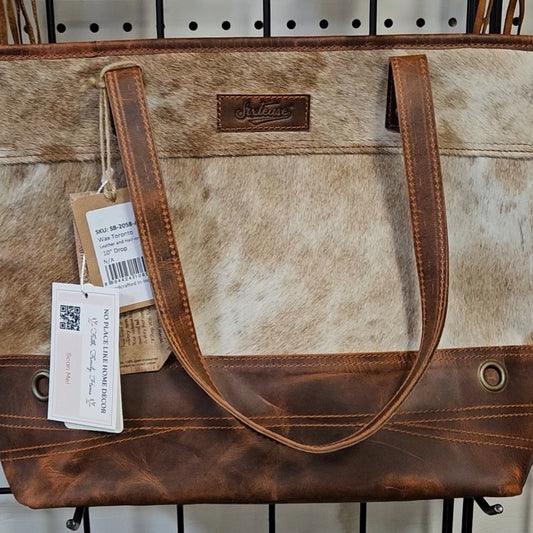 Toronto Genuine Leather / Hair-On Leather Purse image 0